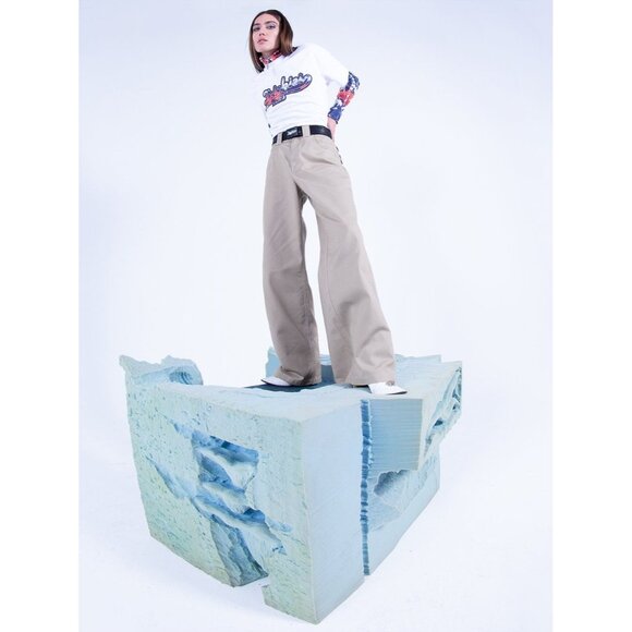 LEO x Dickies Pants in Khaki - Picture 2 of 6